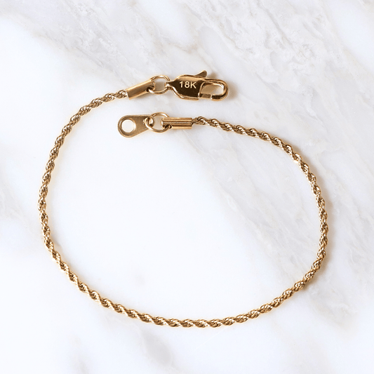 PULSERA TOURBILLON ORO LAMINADO 18K