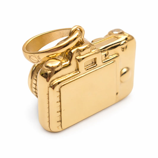 Colgante Camara Nikon Oro Laminado 18k