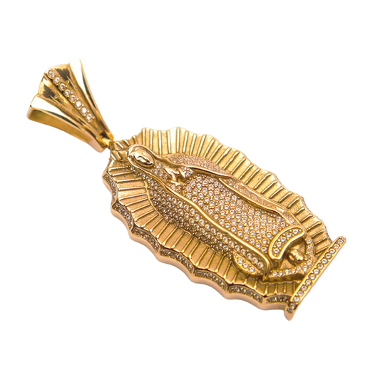 Colgante Virgen Guadalupe Oro Laminado 18k