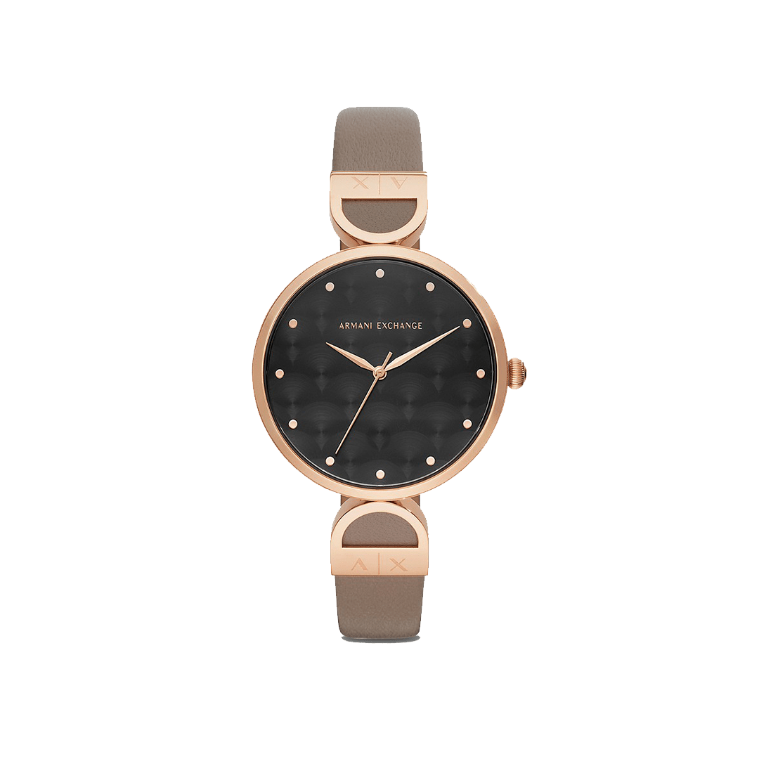 Armani Exchange Brooke Reloj De Mujer Con Esfera Negra - AX5329