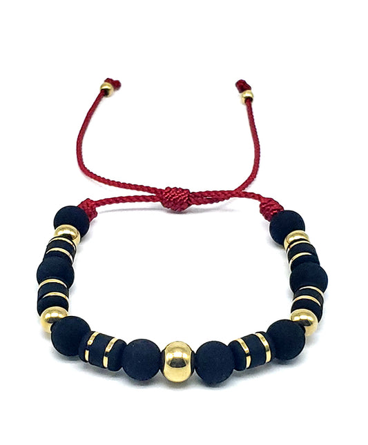 PULSERA RED ROYALTY ORO LAMINADO 18K