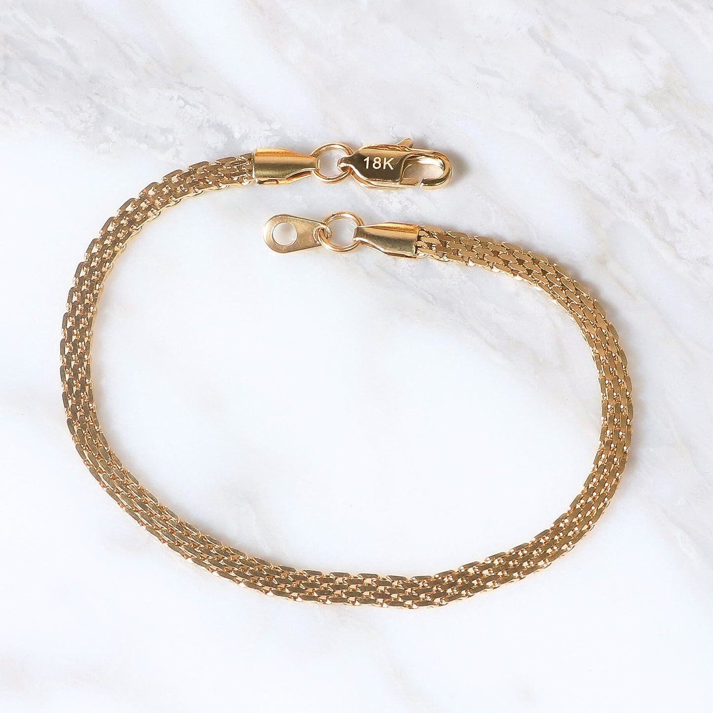 PULSERA CHINESCA ORO LAMINADO 18K