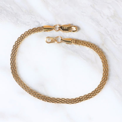PULSERA CHINESCA ORO LAMINADO 18K