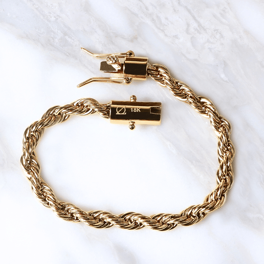 PULSERA TOURBILLON ORO LAMINADO 18K